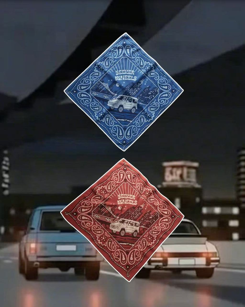 SEEKER WHEELS | G-Class Edition Paisley Microfiber Multi-Purpose Cloth