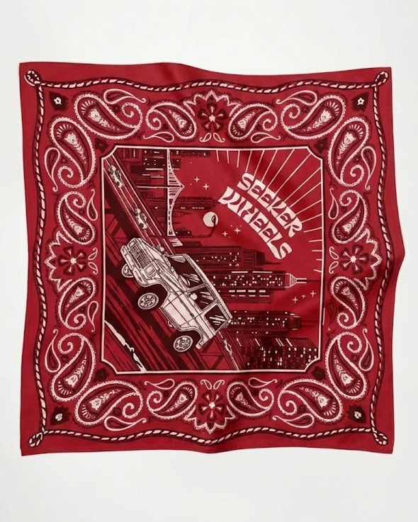 SEEKER WHEELS | G-Class Edition Paisley Microfiber Multi-Purpose Cloth